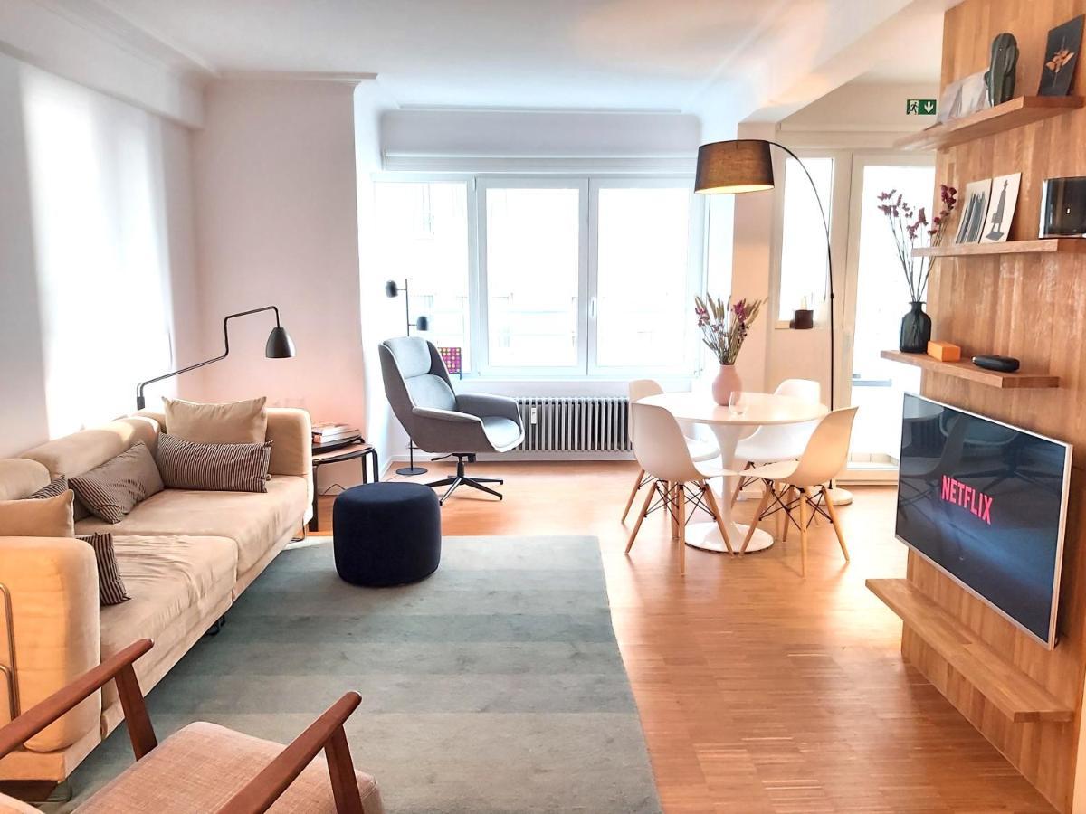 Bright And Stylish Apartment Next To The Sea! Остенде Екстер'єр фото